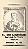 ST. PETER CHRYSOLOGUS PRAYER CARD